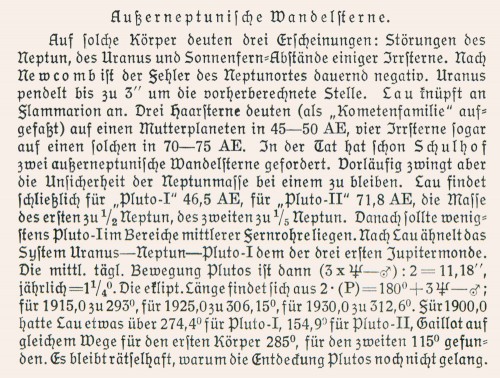 Max Valier �Der Sterne Bahn und Wesen�